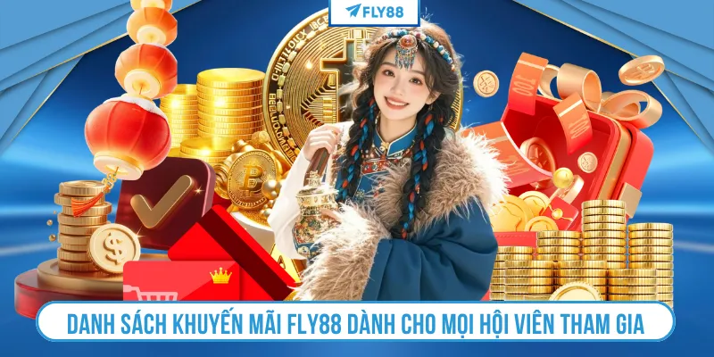 Danh sách khuyến mãi Fly88 dành cho mọi hội viên tham gia