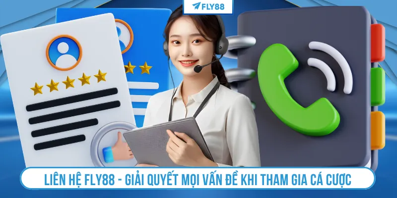 Liên hệ FLY88 - Giải quyết mọi vấn đề khi tham gia cá cược